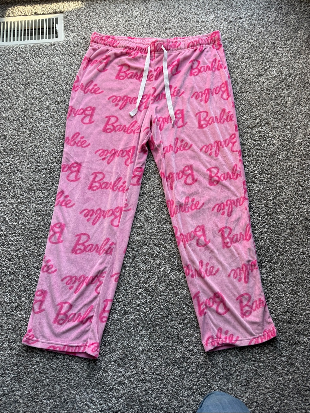 Barbie Pink Logo Sleep Pajama Pants